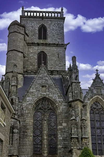 Chiesa Parrocchiale Saint Armel Eglise Saint Armel Ploermel Bretagna Francia — Foto Stock