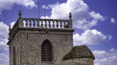 Ploermel, Brittany, Fransa 'daki Saint-Armel Kilisesi (Eglise Saint Armel) 30 Mayıs 2019