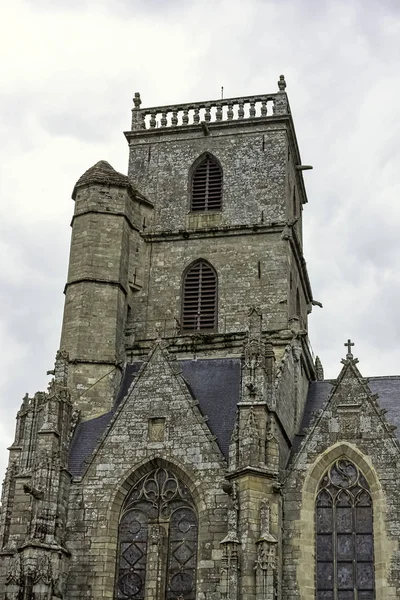 Iglesia Parroquial Saint Armel Eglise Saint Armel Ploermel Bretaña Francia —  Fotos de Stock