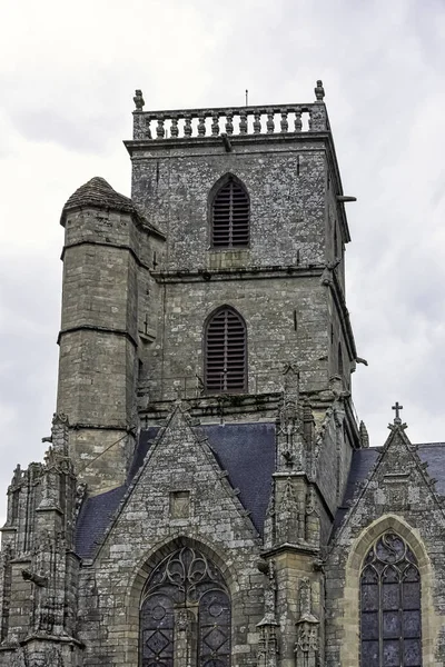 2019年5月30日法国布列塔尼Ploermel的Saint Armel Parish Church Eglise Saint Armel — 图库照片