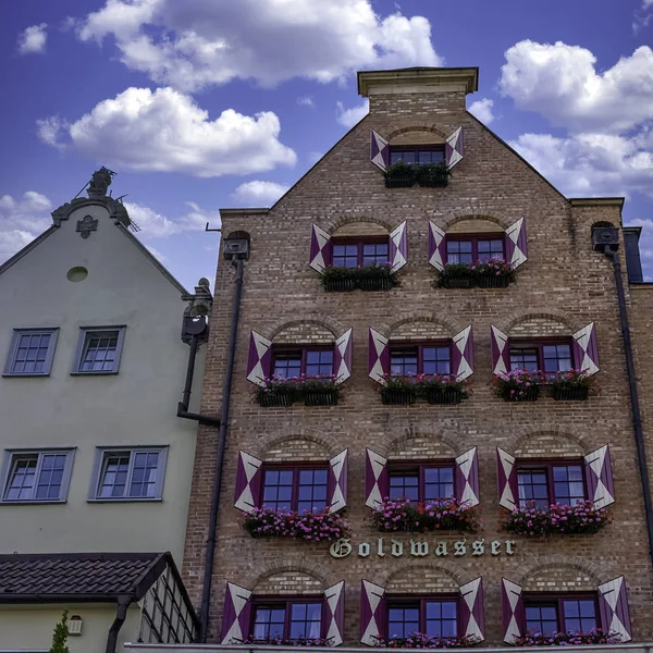 Arquitectura Vintage Del Casco Antiguo Gdansk Tricity Pomerania Polonia Agosto —  Fotos de Stock