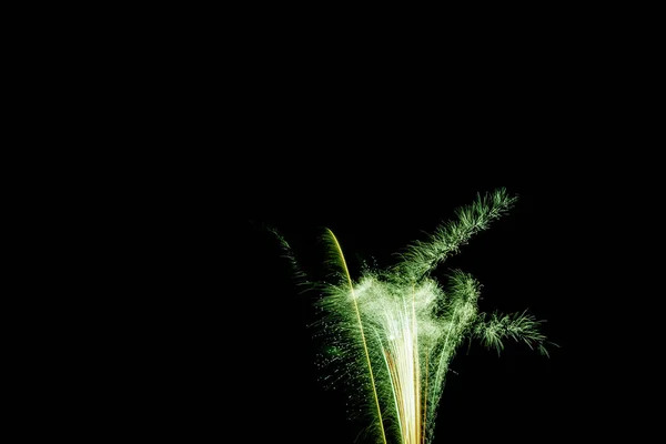 Noche Fuegos Artificiales Londres Reino Unido — Foto de Stock