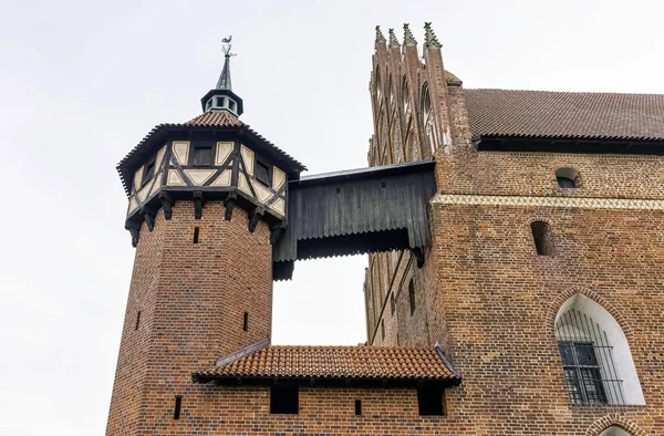 Castle Teutonic Order Malbork Largest Castle World Land Area Malbork — Stock Photo, Image