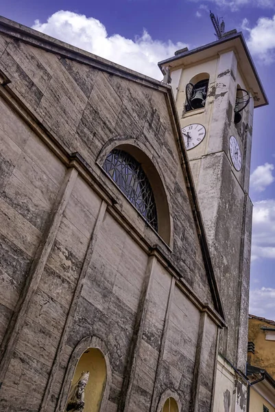 Kościół Bartłomieja Parrocchia San Bartolomeo Spezia Cinque Terre Liguria Włochy — Zdjęcie stockowe