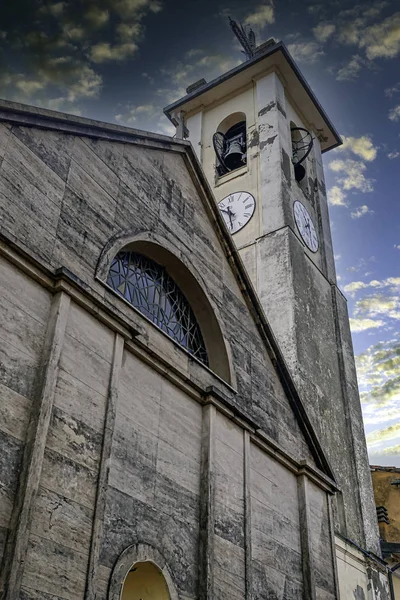 Chiesa San Bartolomeo Parrocchia San Bartolomeo Spezia Cinque Terre Liguria — Foto Stock