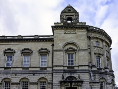 Bath, Somerset, İngiltere 'nin klasik mimarisi 1 Aralık 2019