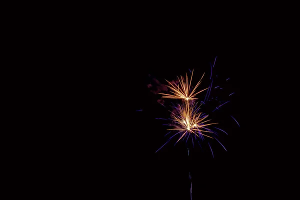 Fireworks Display Night London United Kingdom — Stock Photo, Image