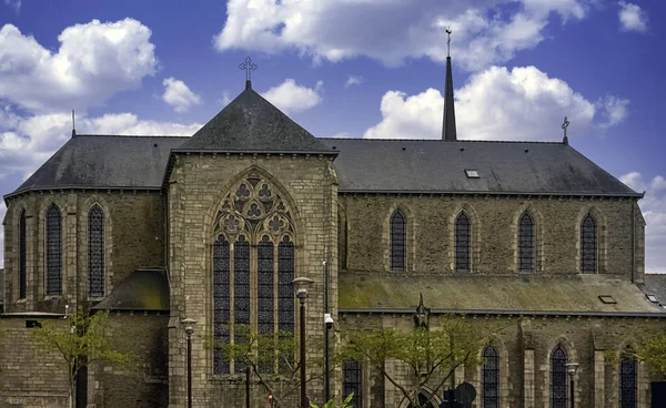 Mennais兄弟教堂 Chapelle Des Freres Mennais 2019年5月30日 法国布列塔尼 普洛埃尔迈勒 — 图库照片