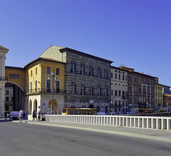 Vintage Αρχιτεκτονική Της Πίζας Τοσκάνη Ιταλία Στις Σεπτεμβρίου 2019 — Φωτογραφία Αρχείου
