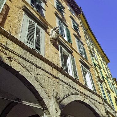 Pisa, Toskana, İtalya 'nın klasik mimarisi 20 Eylül 2019