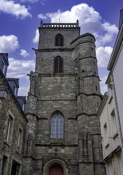 Saint Armel Parish Church Eglise Saint Armel Ploermel Brittany France — 스톡 사진