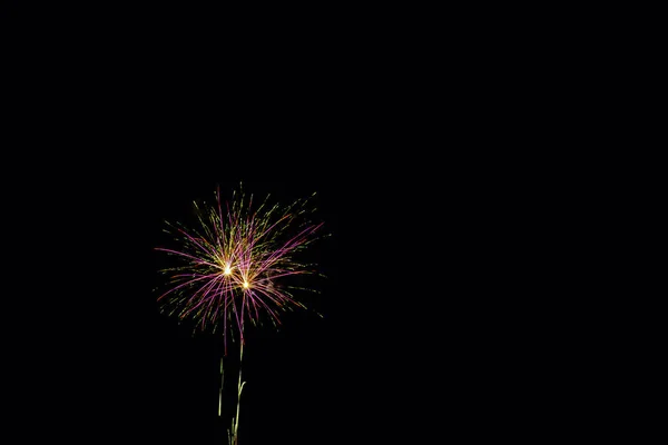 Fireworks Display Night London United Kingdom — Stock Photo, Image