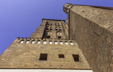 Kutsanmış Bakire Meryem Bazilikası - Gdansk, Tricity, Pomerania, Polonya 'daki Roma Katolik Kilisesi, 26 Ağustos 2019