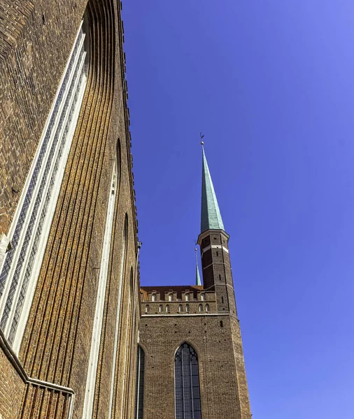 축복받은 동정녀 마리아 가톨릭교회의 바실리카 Gdansk Tricity Pomerania Poland 2019 — 스톡 사진