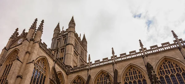 Bath Abbey Bath Somerset Reino Unido Diciembre 2019 — Foto de Stock