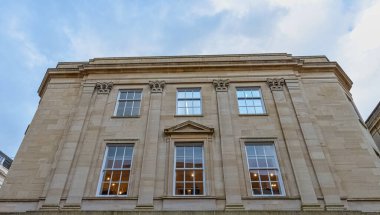 Bath, Somerset, İngiltere 'nin klasik mimarisi 1 Aralık 2019