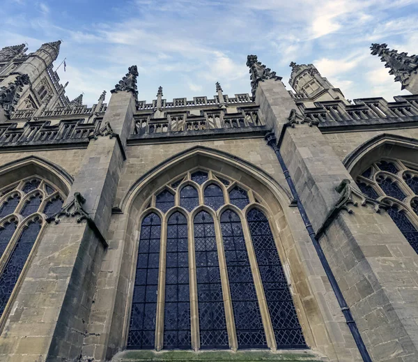 Bath Abbey Somerset Birleşik Krallık Aralık 2019 — Stok fotoğraf