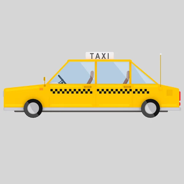 Taxi car.3d illustration — 图库照片