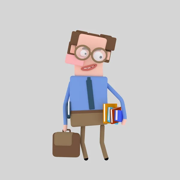Teacher Man Illustration — Stock Photo, Image