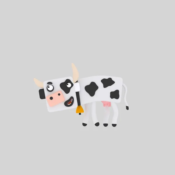 Nice cow . 3d animation