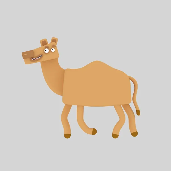 Big Camel Animation — Stock Photo, Image
