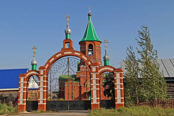 Vysokovka The Second, Chuvash Republic. Church of the Trinity of — Stock Photo, Image