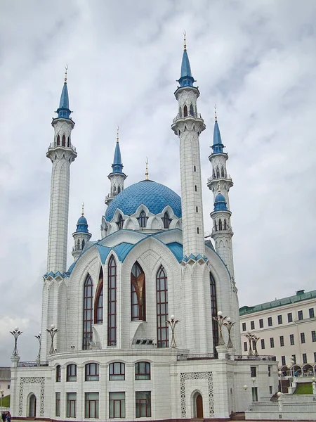 Mesquita de Kul Sharif do Kremlin Kazan — Fotografia de Stock