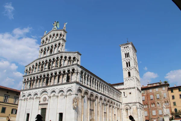 stock image San Michele in Foro - Roman Catholic Church in Lucca