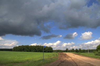 toprak yol ve görebilsin