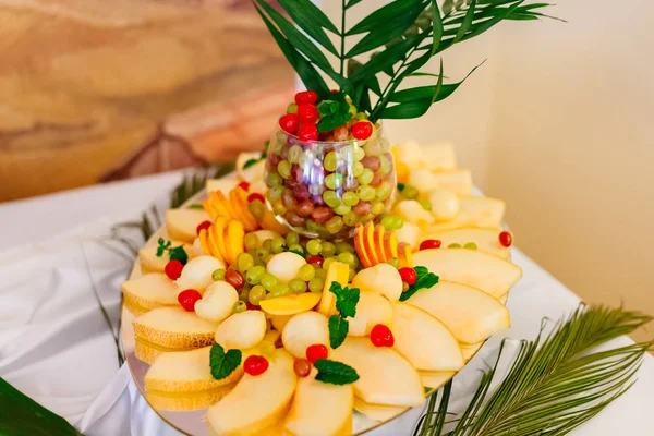 Lezzetli meyve, gıda fikirler, celebrati çeşitli açık büfe