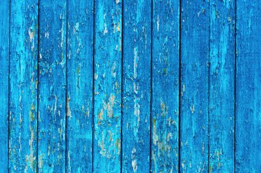 eski ahşap duvar bakımı bir mavi boya ile