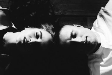 birkaç derin gölgeler ile olağandışı Üstten Görünüm