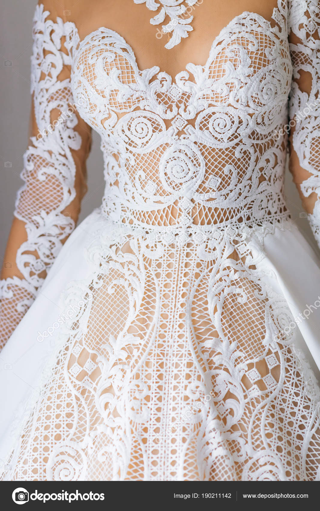 thin white dress