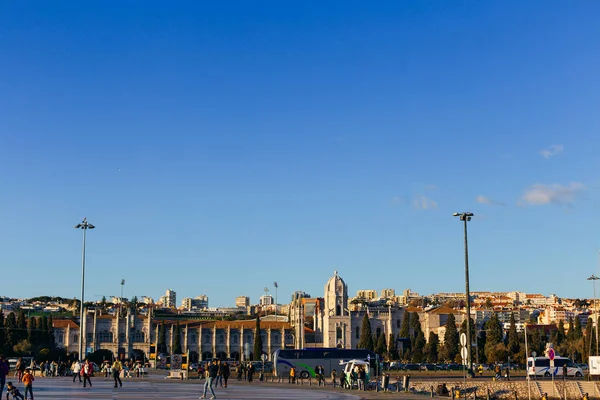 Lisbon Portugal Januar 2018 Ein Schöner Platz Von Dem Aus — Stockfoto