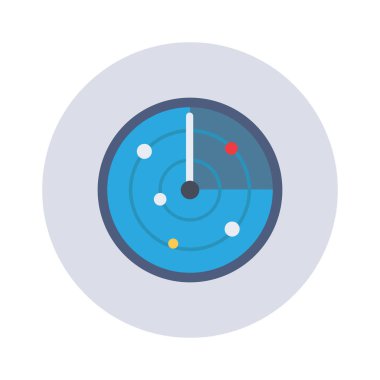 Havaalanı & denetimi için havalimanı düz simgesi