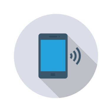 Telefon & aygıtı için havalimanı düz simgesi 