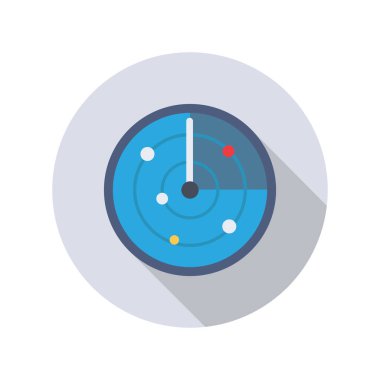 Havaalanı & denetimi için havalimanı düz simgesi