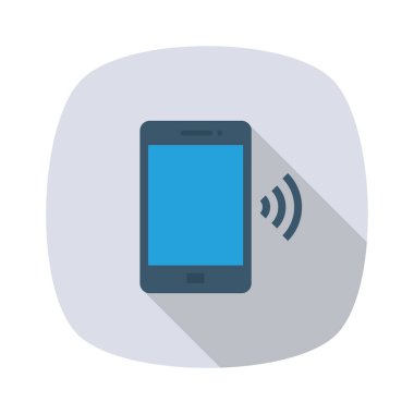 Telefon & aygıtı için havalimanı düz simgesi 