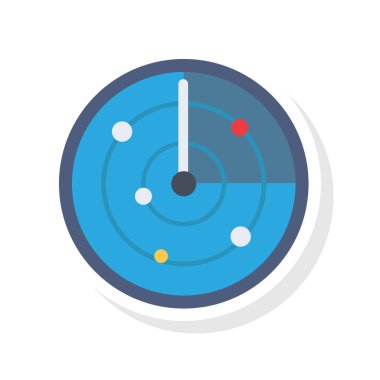 Havaalanı & denetimi için havalimanı düz simgesi