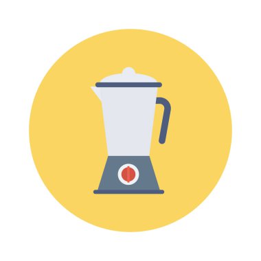 Karıştırıcı & daha beyaz için Ev Aygıtı düz simgesi