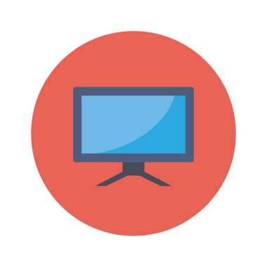 Tv & ekran için Ev Aygıtı düz simgesi