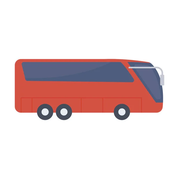 Flughafen Flachbild Symbol Für Fahrzeug Transport — Stockvektor