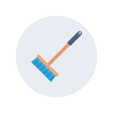 Fırça & temizleme için Ev Aygıtı düz simgesi