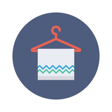 Havlu asmak için Ev Aygıtı simgesi