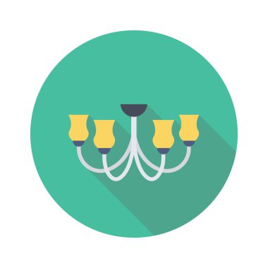 Lamba & ışık için Ev Aygıtı düz simgesi