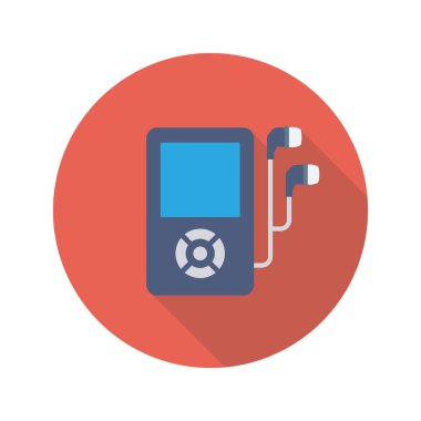 Müzik & çalar için Ev Aygıtı düz simgesi