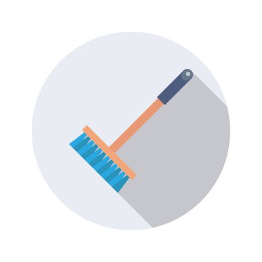 Fırça & temizleme için Ev Aygıtı düz simgesi