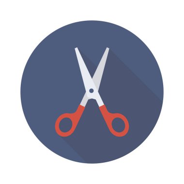 & Terziyi kesmek için Ev Aygıtı düz simgesi