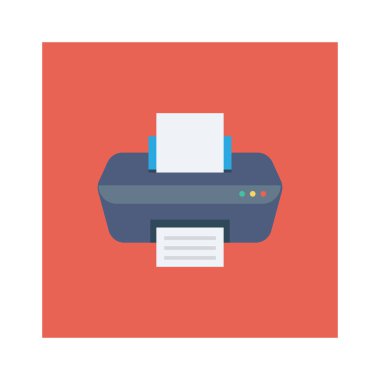 Fotokopi makinesi & deivce için Ev Aygıtı düz simgesi