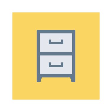 Ev aletleri & mobilyalar için düz simge